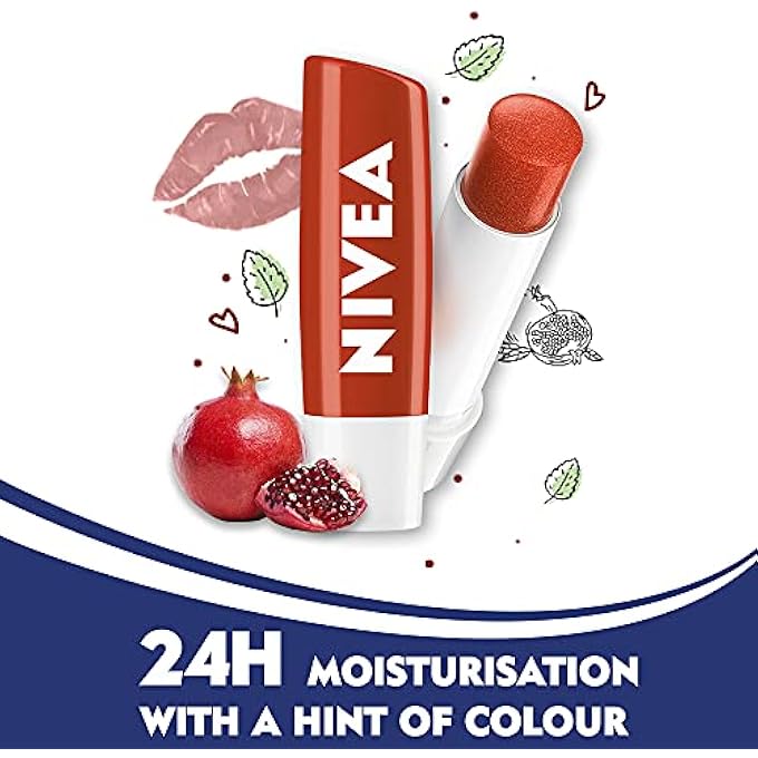 Nivea POMEGRANATE SHINE LIP BALM - 4.8G - Image 3